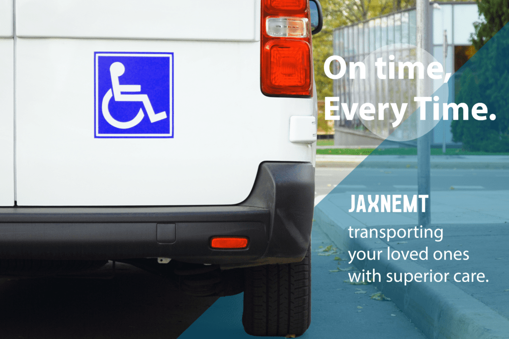 Need safe and dependable non-emergency medical transportation (NEMT) services in Jacksonville, Florida? Look no further! Our professional team at JAXnemt is here to provide reliable transportation solutions tailored to your unique needs. Whether it's medical appointments, hospital discharges, or specialized care, we prioritize your comfort, safety, and timely arrival. Trust JAXnemt to navigate the roads, so you can focus on what matters most – your well-being. Contact us today for stress-free NEMT services in Jacksonville, Florida.